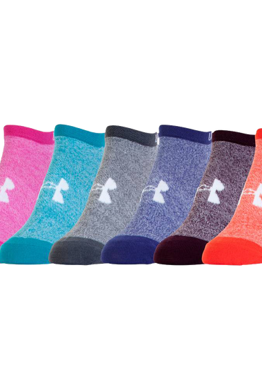 Ua Big Logo No Show 6 Pack